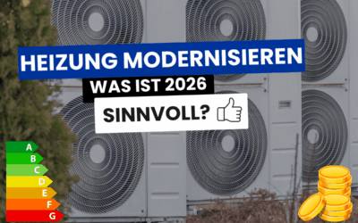 Heizung modernisieren: Was ist jetzt sinnvoll?